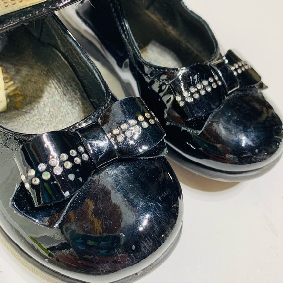 Missouri little girls age 2-3 patent leather formal shoes Mary janes - Picture 2 of 5